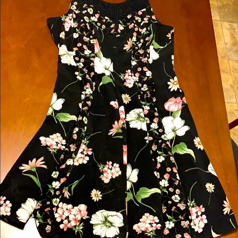 Vintage floral dress